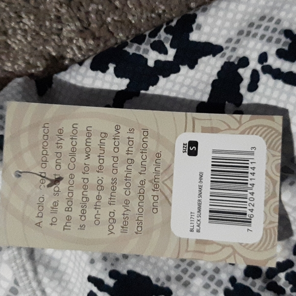 BNWT balance connection black summer snake sm - Picture 2 of 4